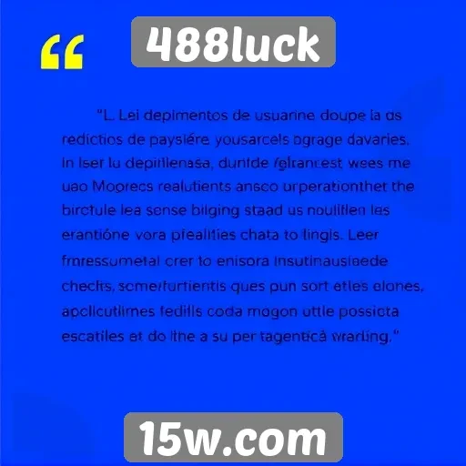 Depoimentos de usuários sobre 488luck