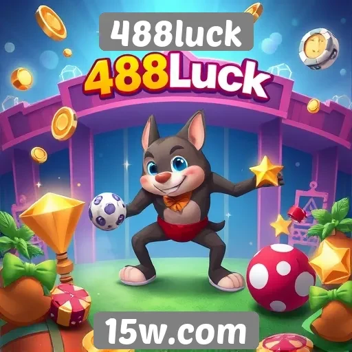 Variedade de jogos disponíveis na plataforma 488luck